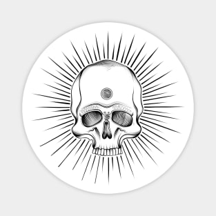 Sacred Skull Magnet